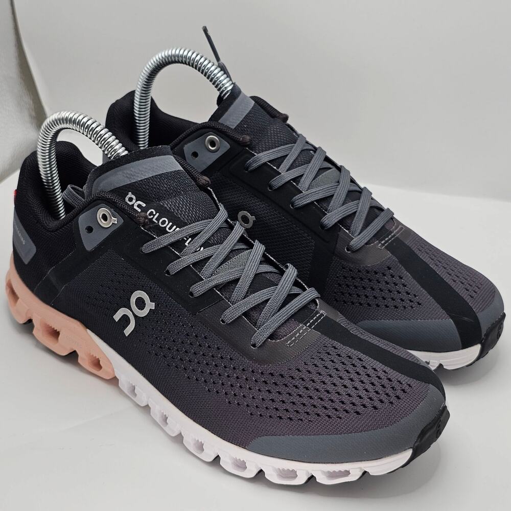 On Cloudflow Rock Rose Womens 6.5 UK 4.5 Running Shoes Sneakers Athletic Gym
